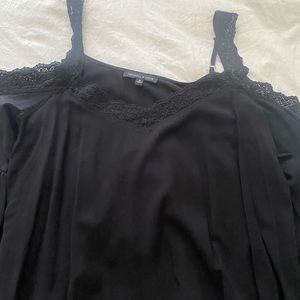 Black off the shoulder top women’s